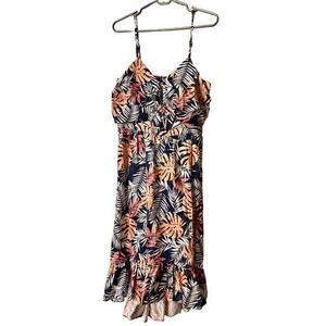 Maison Jules Dress Blu Palm Palace Size 6, NWT